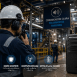 Radios motorola para ambientes ruidosos
